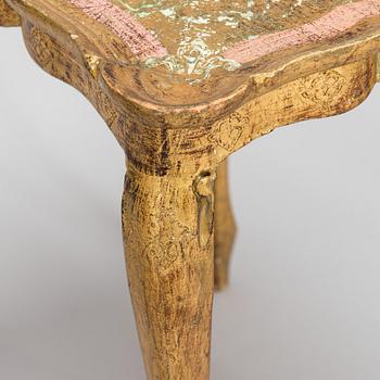 An Italian, mid-20th-century nesting table.