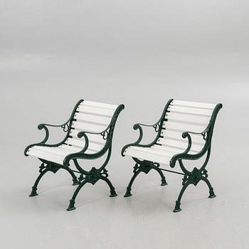 Garden group, 4 pieces, second half of the 20th century.