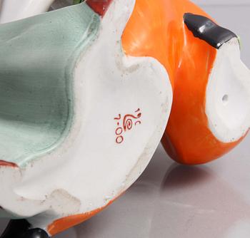 FIGURINER, 3 st, porslin, Ryssland.