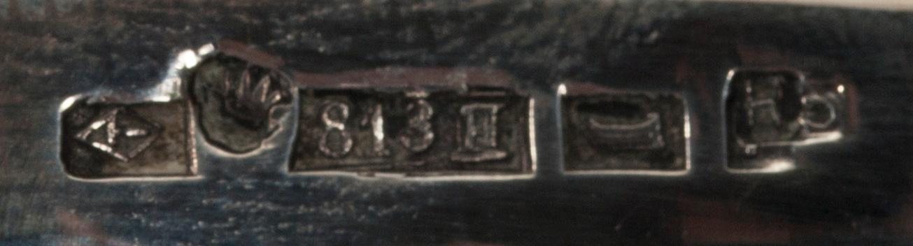 BRÖDKORG, 813 silver. Suomen Kultaseppä Oy Helsingfors 1922. Vikt 680 g.