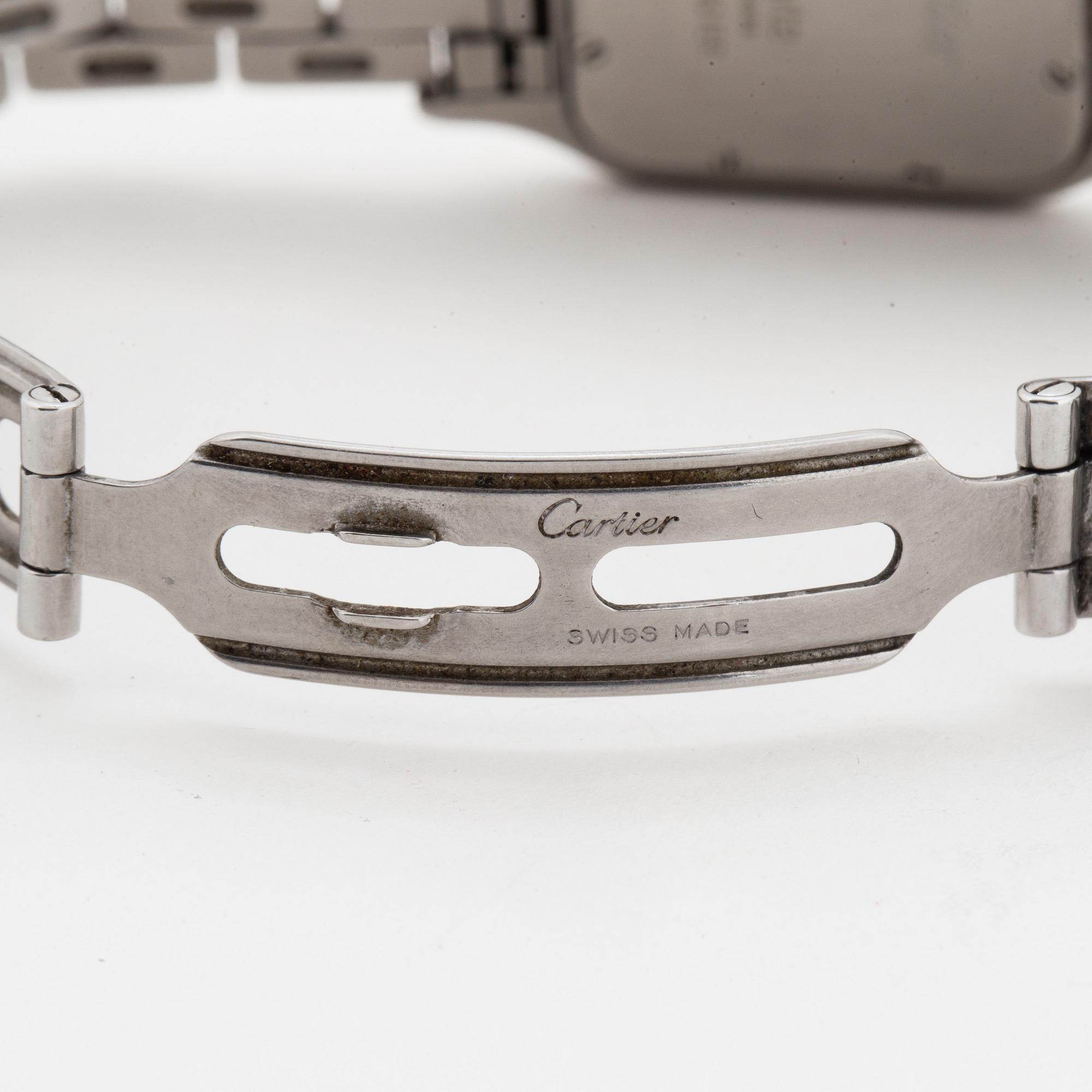 CARTIER, Panthère, armbandsur,  26,5 x 26,5 (36) mm.