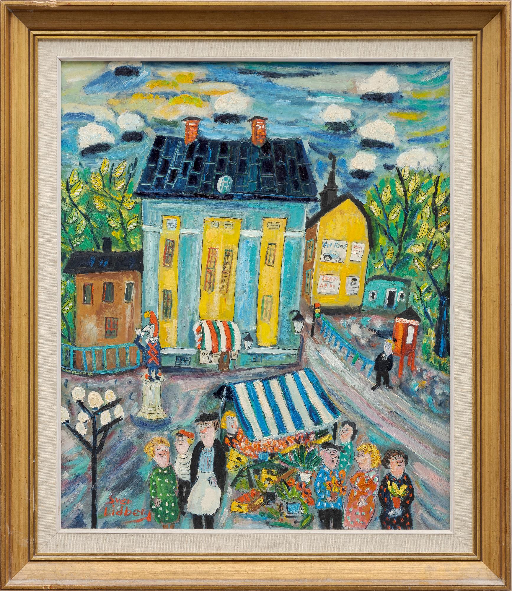 Sven Lidberg, Market trading.
