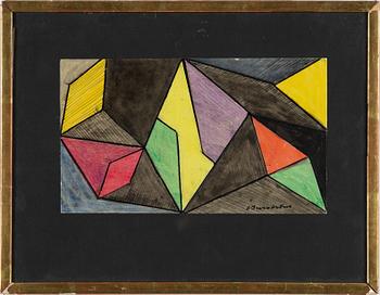 Curt Burström, Geometric Composition.
