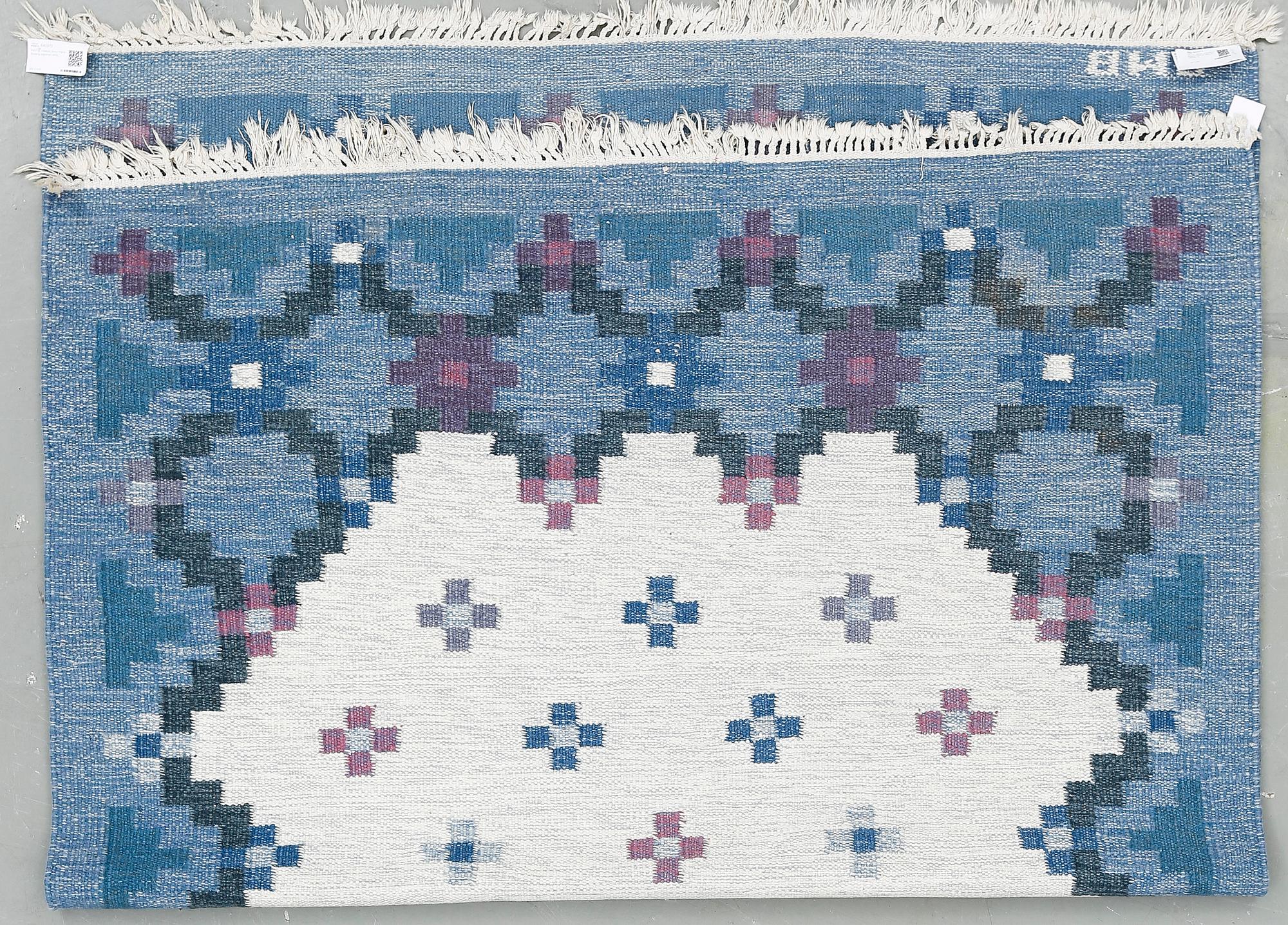 MATTA, rölakan, Anne-Marie Boberg, signerad AMB. Ca 226x169 cm.