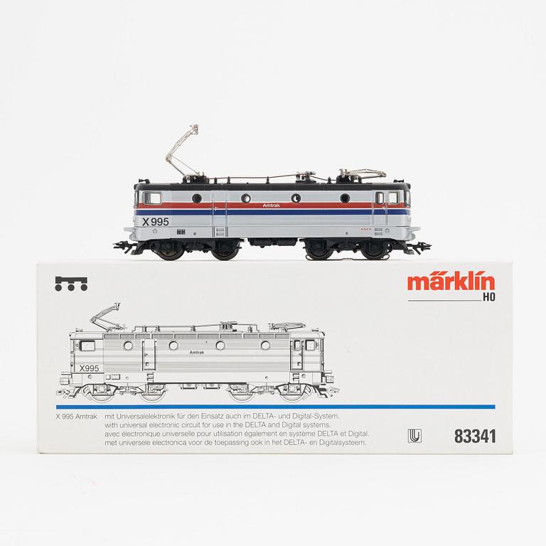 Märklin, ellok, spår H0, i kartong.