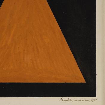 Auguste Herbin, "Oui".