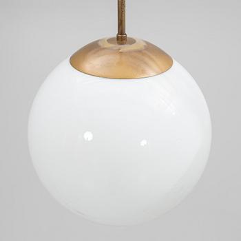 Ceiling lamps, a pair, 20th century.