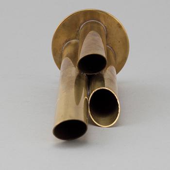 IVAR ÅLENIUS-BJÖRK, a brass vase, for Ystad Metall.