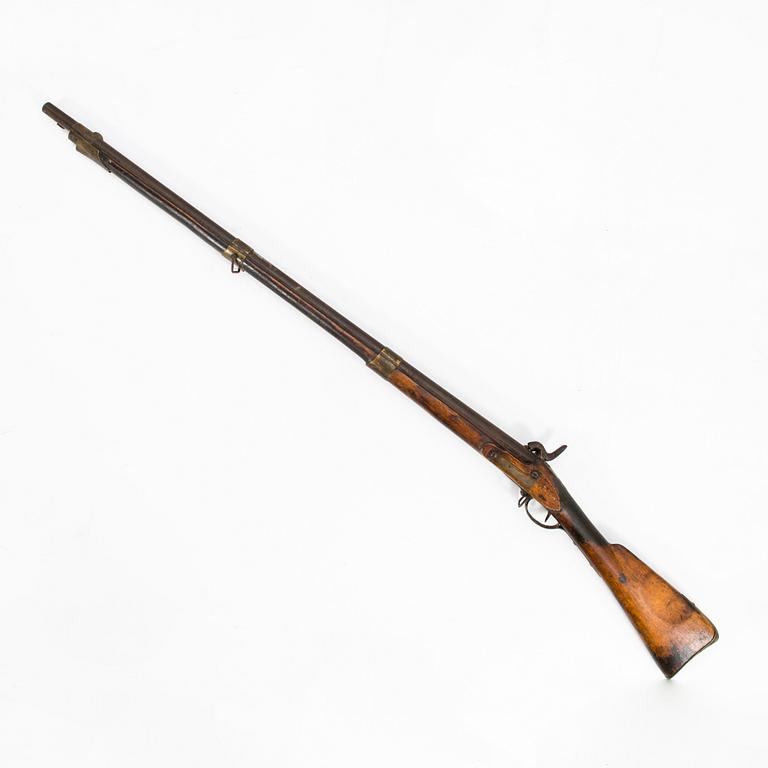 RIFLE, Caplock, early 19th century.