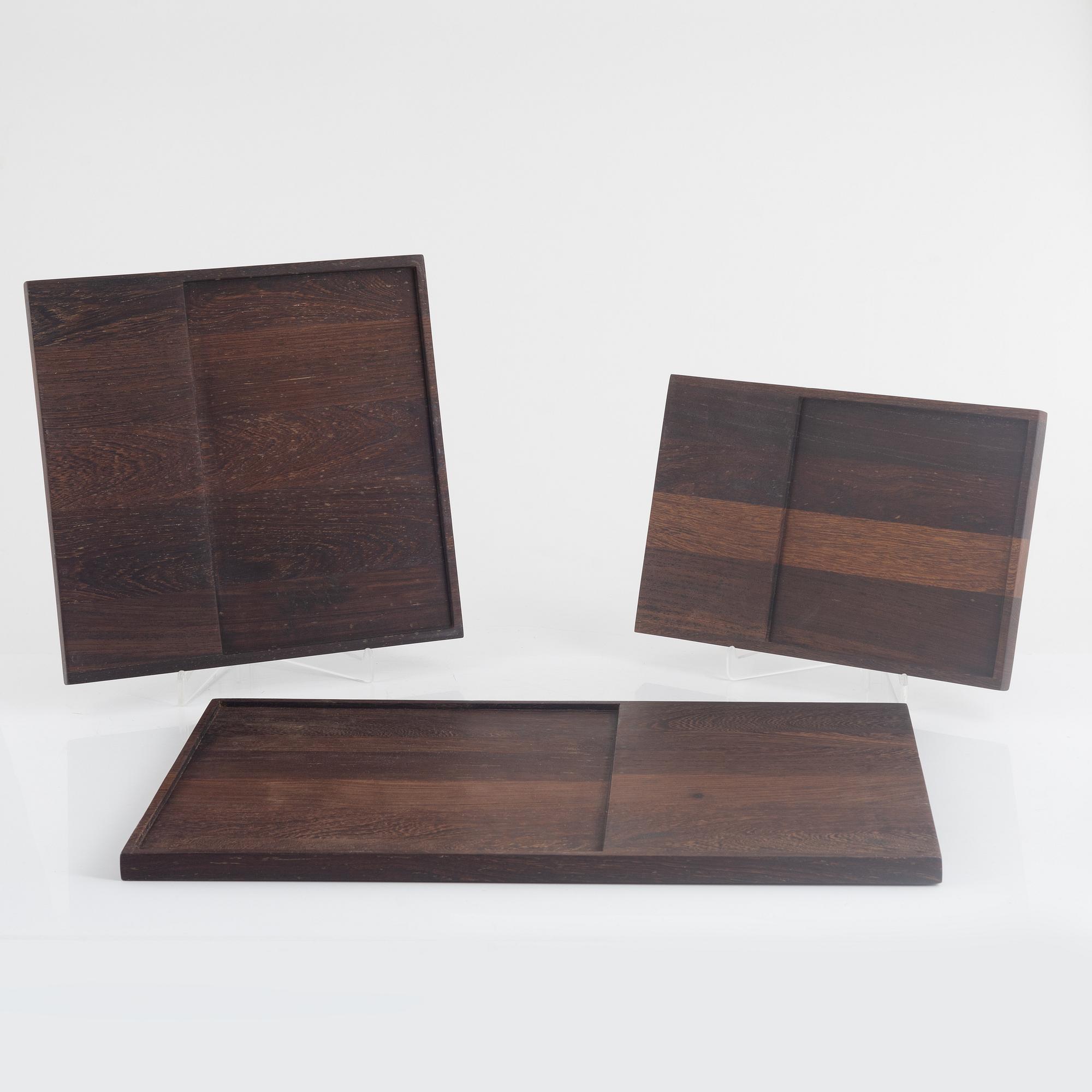 Claesson Koivisto Rune, three 'Rothko' trays, Mabeo, Botswana, 2011.