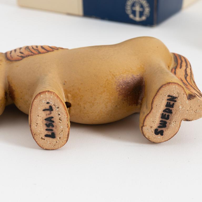 Lisa Larson, a set of 15 stoneware figurines, K-Studion och Gustavsberg.