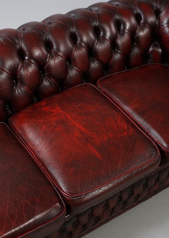 SOFFA, Chesterfield-modell, Winchester Furniture, 1900-talets fjärde kvartal.