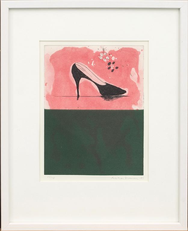 LENNART ASCHENBRENNER, a sigend and numbered etching and book.