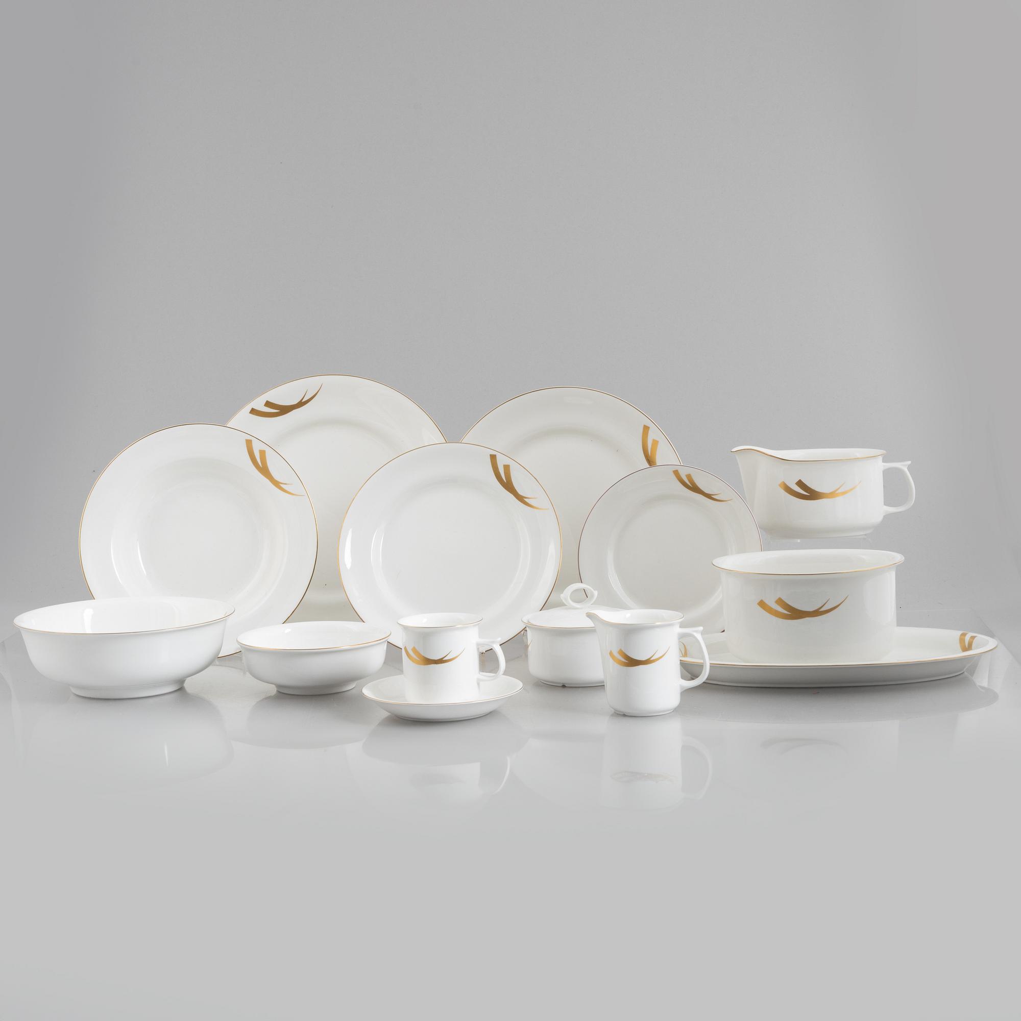 Jonas Lindkvist, 47 service pieces 'Kyoto', Gustavsberg.