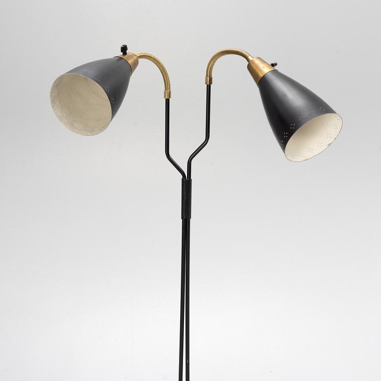 Floor lamp, Stilarmaturer Tranås 1950s.