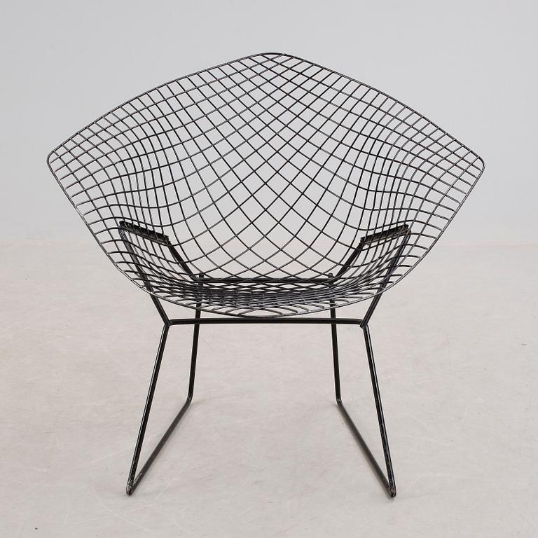 FÅTÖLJ, "Diamond chair", Harry Bertoia. Modellen formgiven 1952.