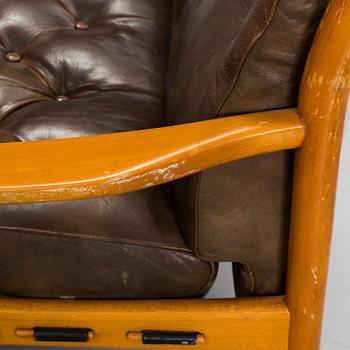 A pair of 1960's Ingemar Thillmark armchairs for OPE.