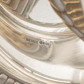 A 1927 silver bowl by KGM GAB, Uppsala.