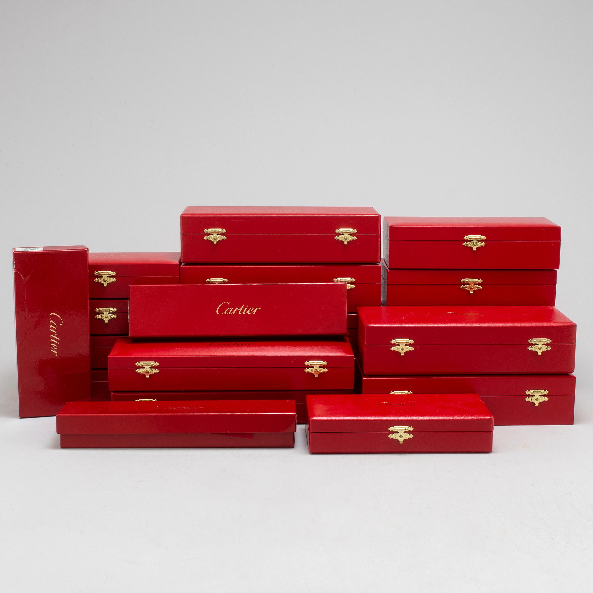 CARTIER, a 107-piece 'Vennitienne' silver plate cutlery service, 1988.