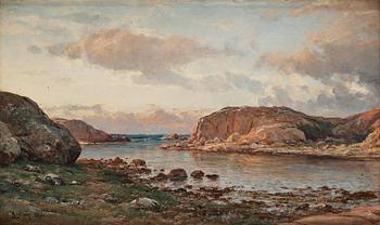 894. Berndt Lindholm, "Solnedgång i Bohuslän".