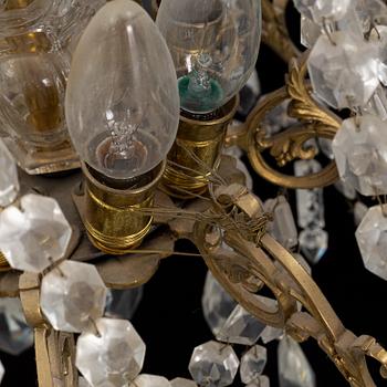 A late 19th Century chandelier.