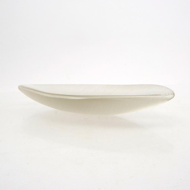 Tapio Wirkkala, a glass bowl "Sulka" signed iittala 58 (?).