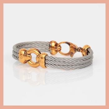 ARMBANDSUR samt ARMBAND, Philippe Charriol.