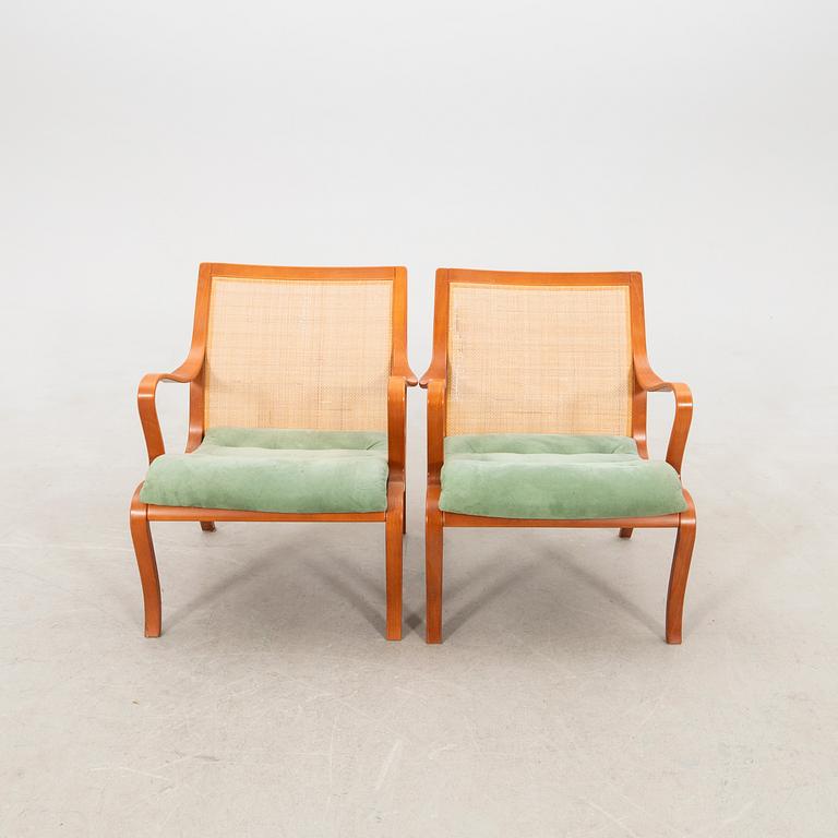 Nils Roth, a pair of "Vienna" armchairs by DUX, second half of the 20th century.