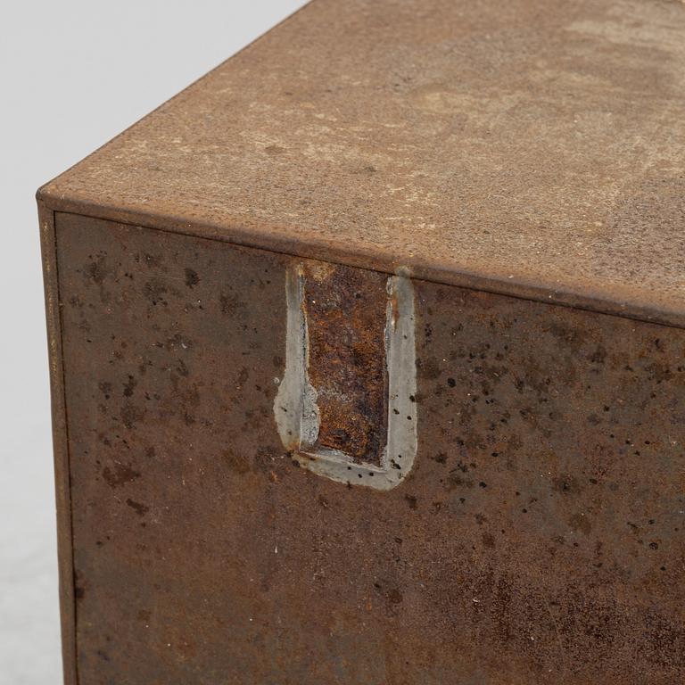 A sheet metal cabinet, 'Thule Cacao', early 20th Century.