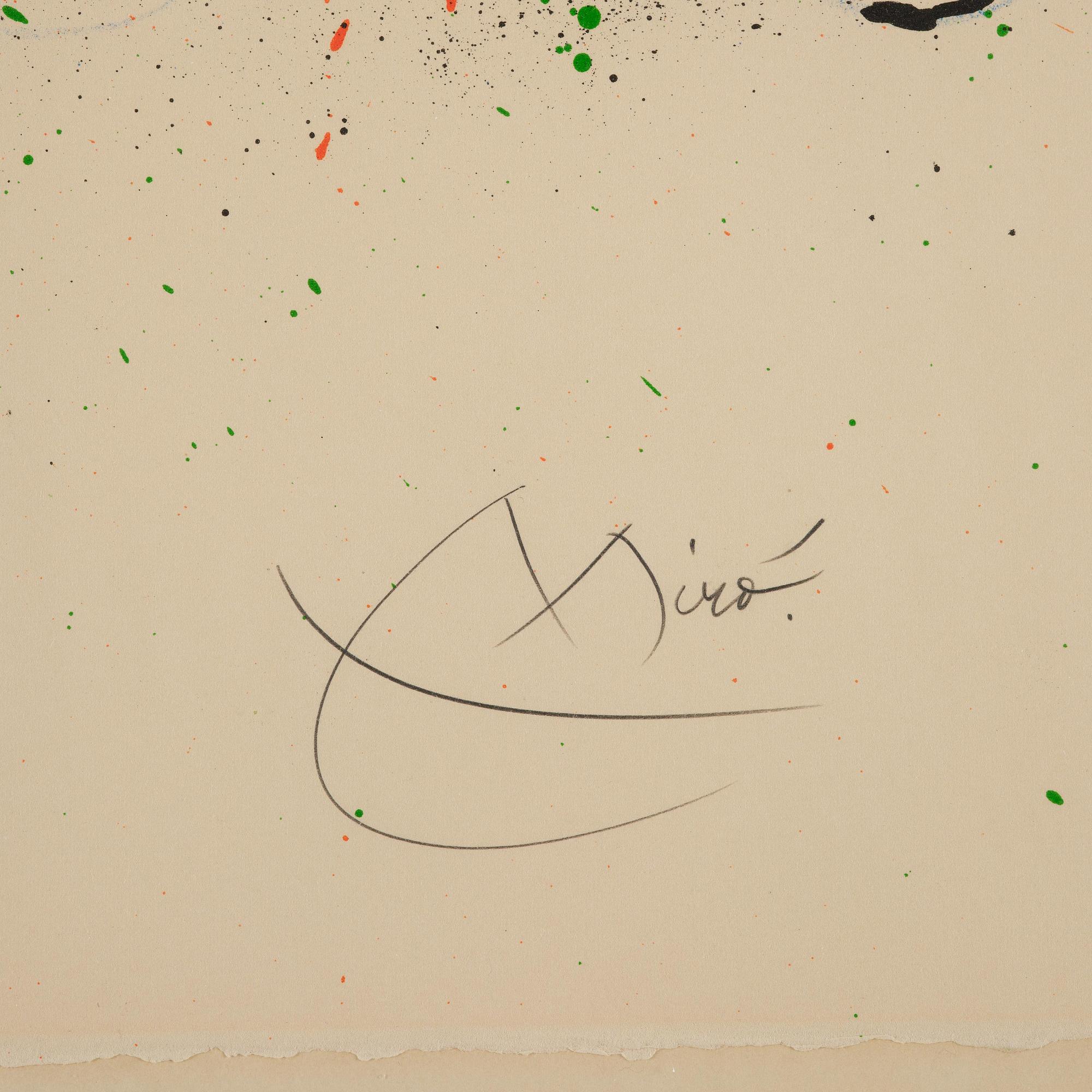 Joan Miró, "Ma de proverbis".
