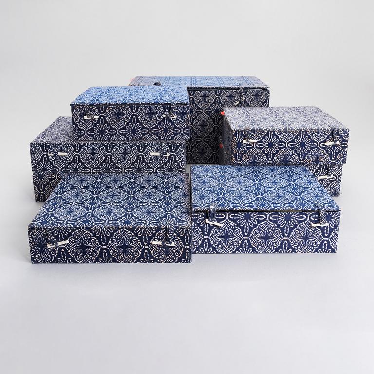 Servisdelar, 12 st, porslin, "Nejlika", IKEA, ur IKEA:s 1700-talsserie, 1990-tal.