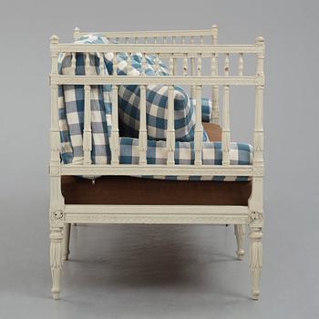A late Gustavian sofa by Johan Erik Höglander (master 1777-1813), late 18th century.