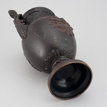 URNA, terrakotta, 1800-tal.