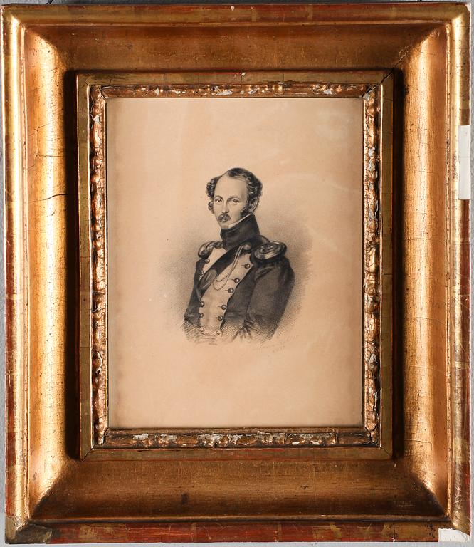 MARIA RÖHL, teckning, signerad och daterad 1835.