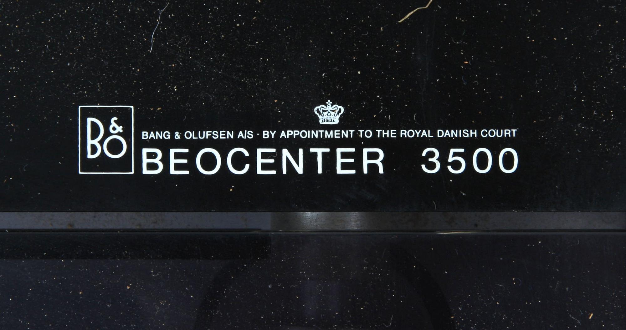 STEREO, "BEOCENTER 3500" samt HÖGTALARE, ett par, "Beovox 3702", Bang & Olufsen, 1972-1977.