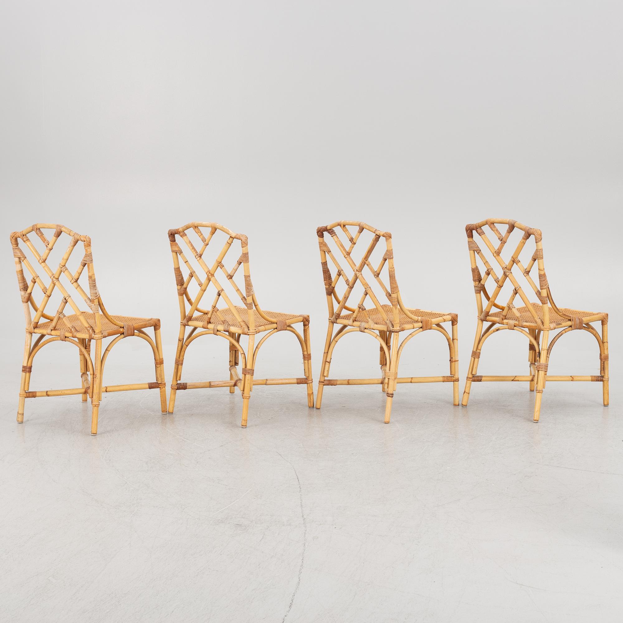 Stolar, 4 st, Miranda of Sweden, 1900-talets senare del.