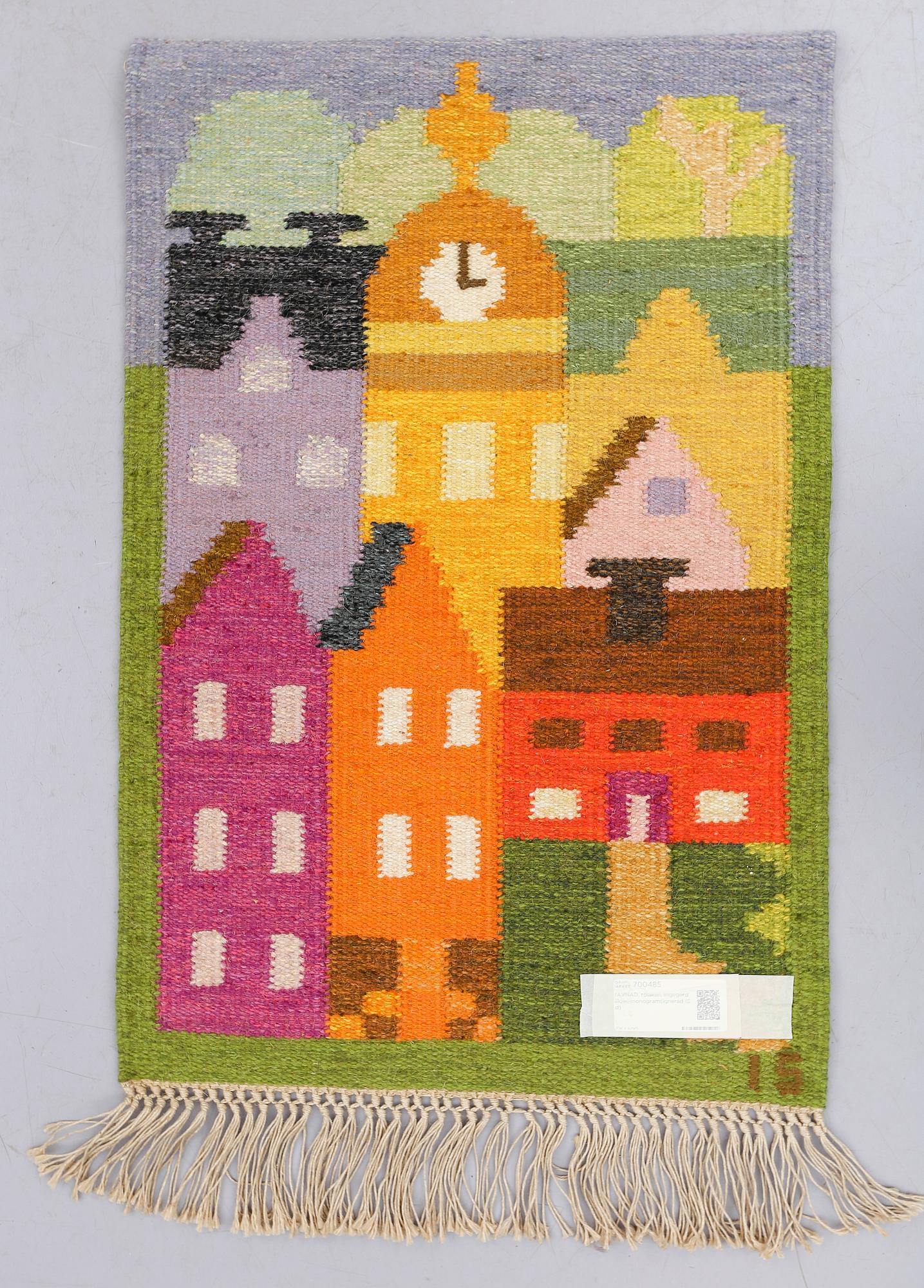 VÄVNAD, rölakan, Ingegerd Silow, monogramsignerad IS.