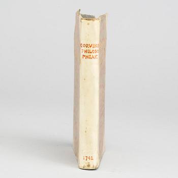 "Institutiones Philosophiae Rationalis." by Christiano Jo. Anton Corvinus. Publish by Jena, Johann Adam Melchior, 1742.