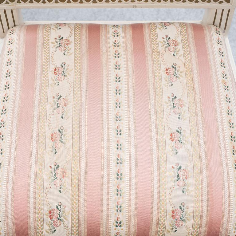 Chairs, 6 pcs, Lindome, early 19th century.