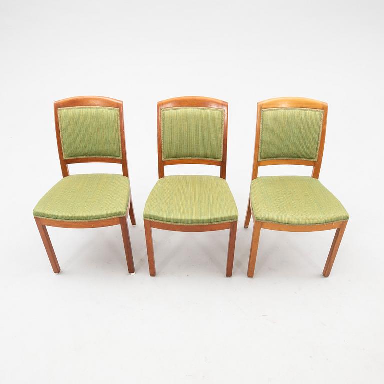 Kerstin Hörlin-Holmquist, seven "Triva" chairs for NK, late 20th century.