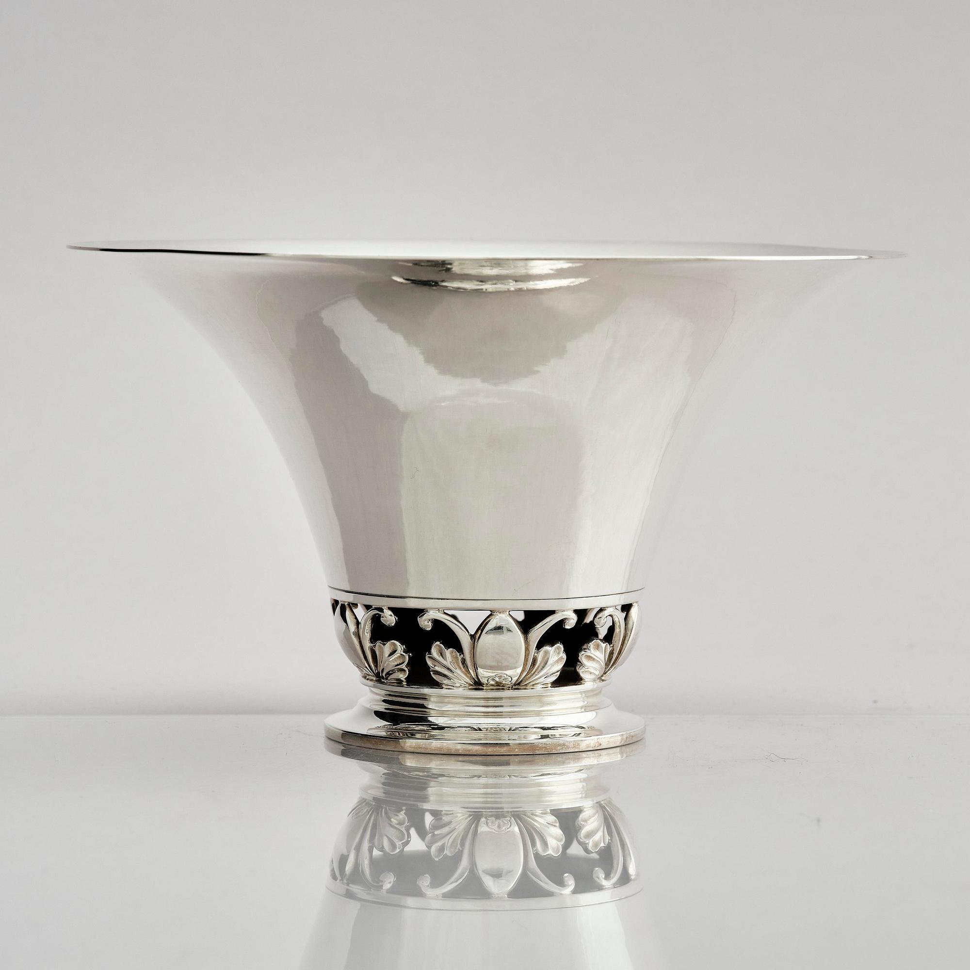 Georg Jensen, skål, sterling silver, modell nr 773, Köpenhamn efter 1945.
