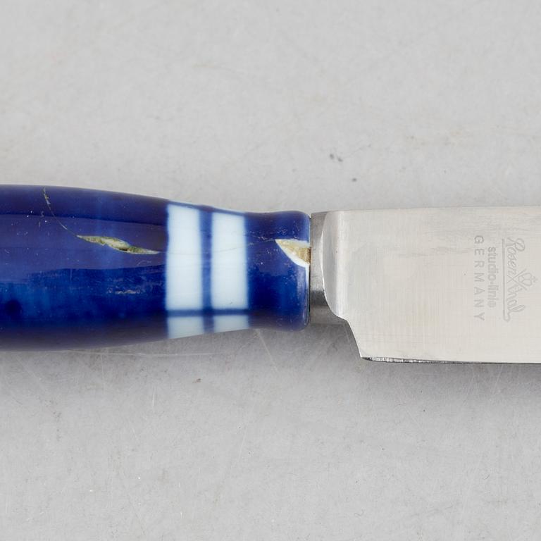 Björn Wiinblad, cutlery service, 64 pieces, "Sienna", Rosenthal.