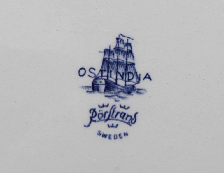 MAT, KAFFE O TÉSERVISDELAR, 95 st, porslin, "Ostindia", Rörstrand.