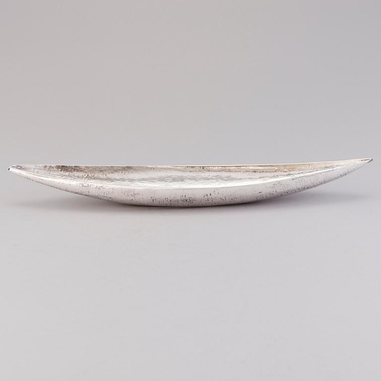 TAPIO WIRKKALA, skål, (916) silver, Kultakeskus, Tavastehus 1967.