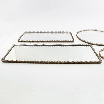 Table plateau 5 pcs Swedish Modern mid-20th century.