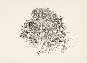 Asger Jorn, Folder with 7 lithographs from: "8 Lithographs".