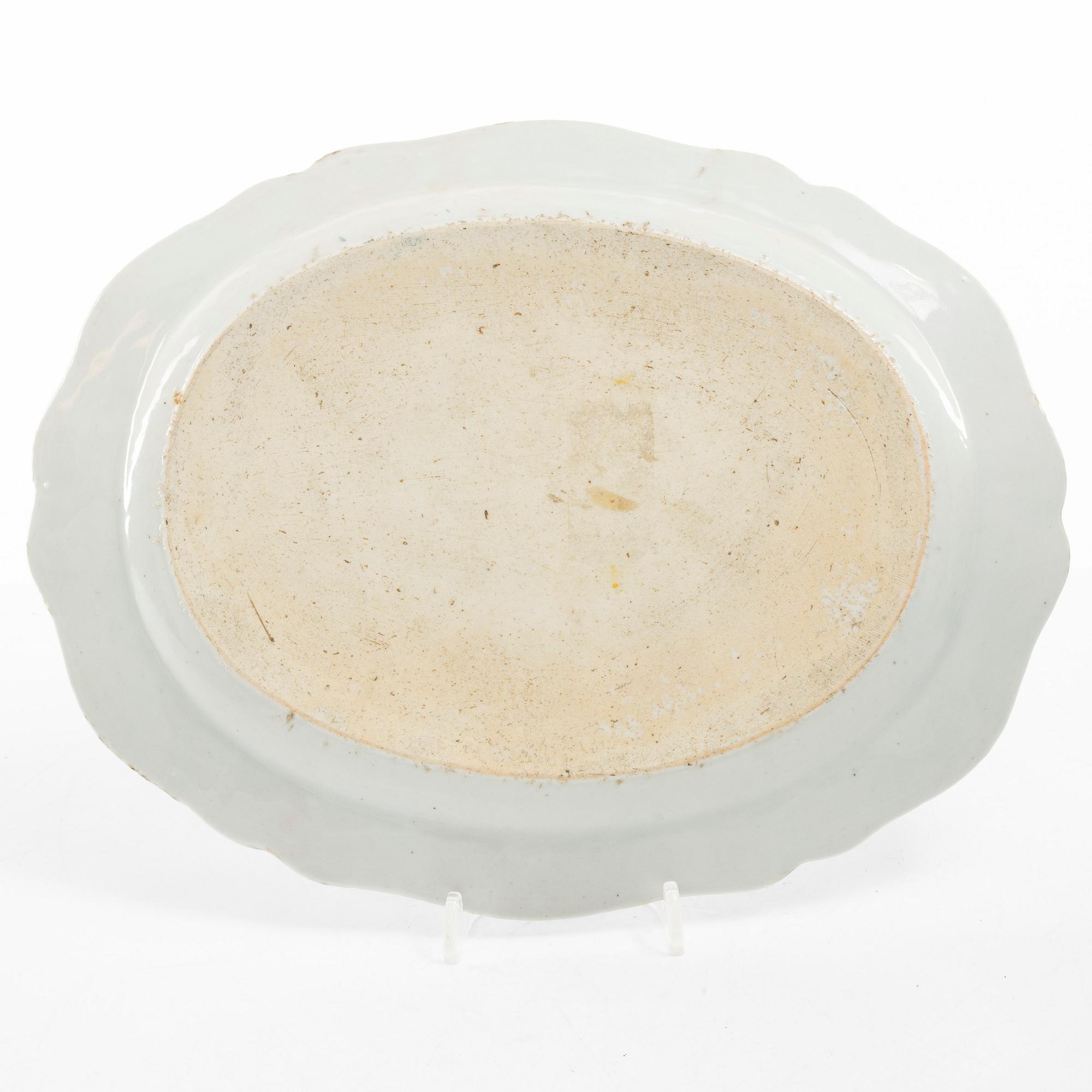 Porcelain, 9 decares, China, 18th-19th century.