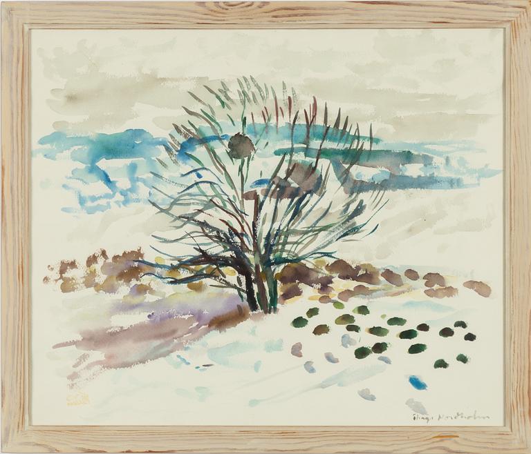 Thage Nordholm,  "Vårvinter, Multrå".