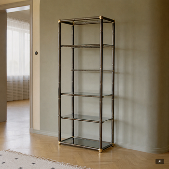 A pair of shelves, second half of the 20th century.
