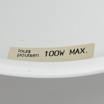 A Louis Poulsen "IT" metal writing desk light.